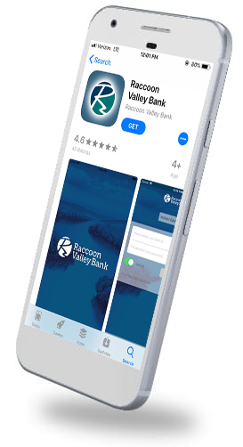 Mobile Banking App | Raccoon Valley Bank